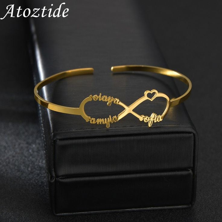 Infinity bangle