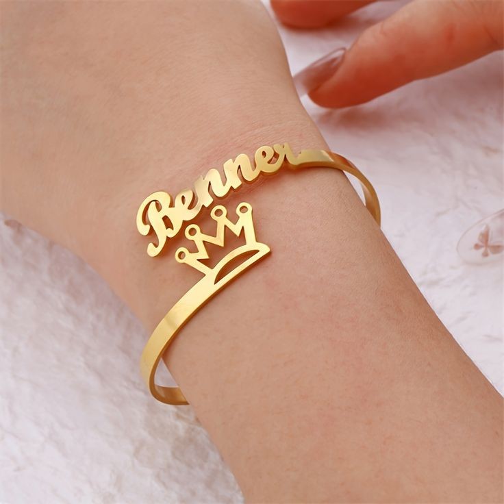 Couple name bangle
