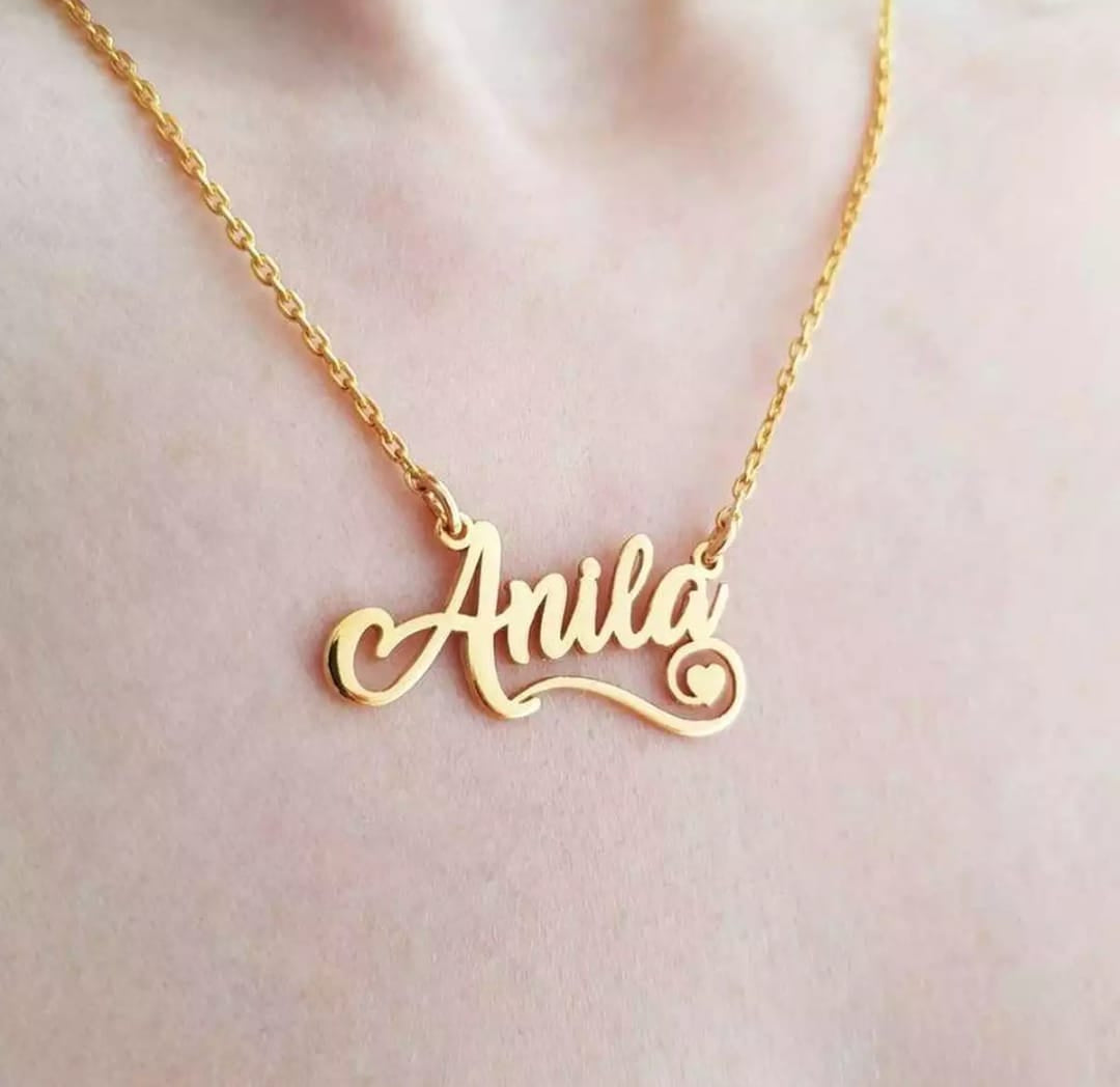 Beautiful Name Design Necklace