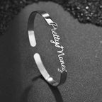 Custom name bangle