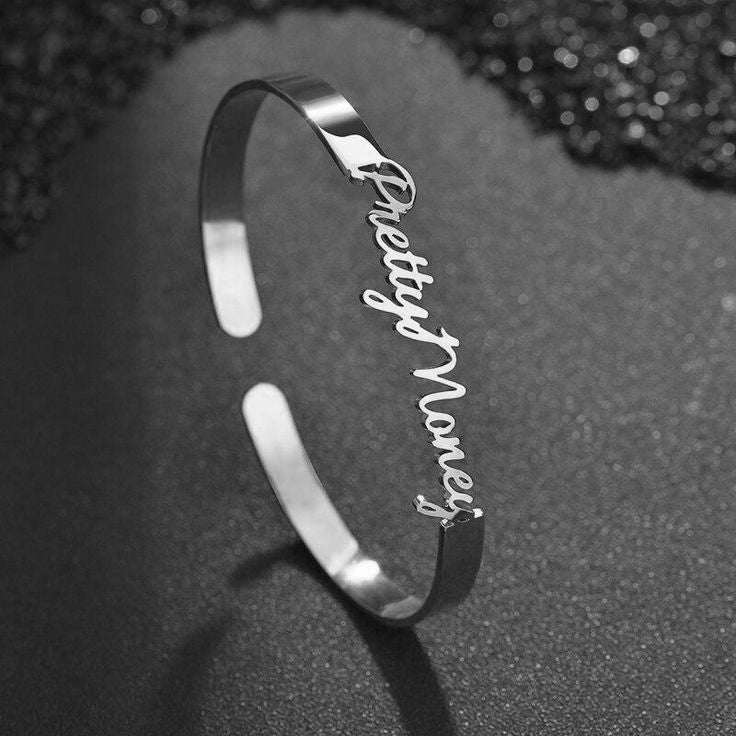 Custom name bangle