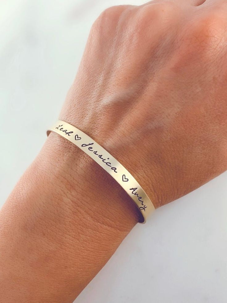Custom Engraved Bangle Gift