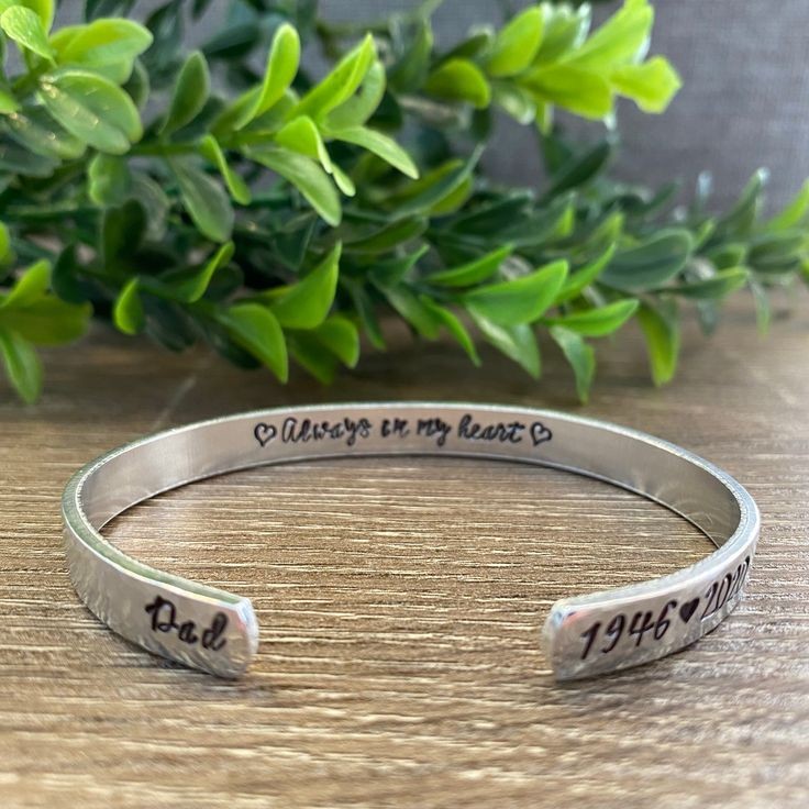 Custom Engraved Bangle Gift