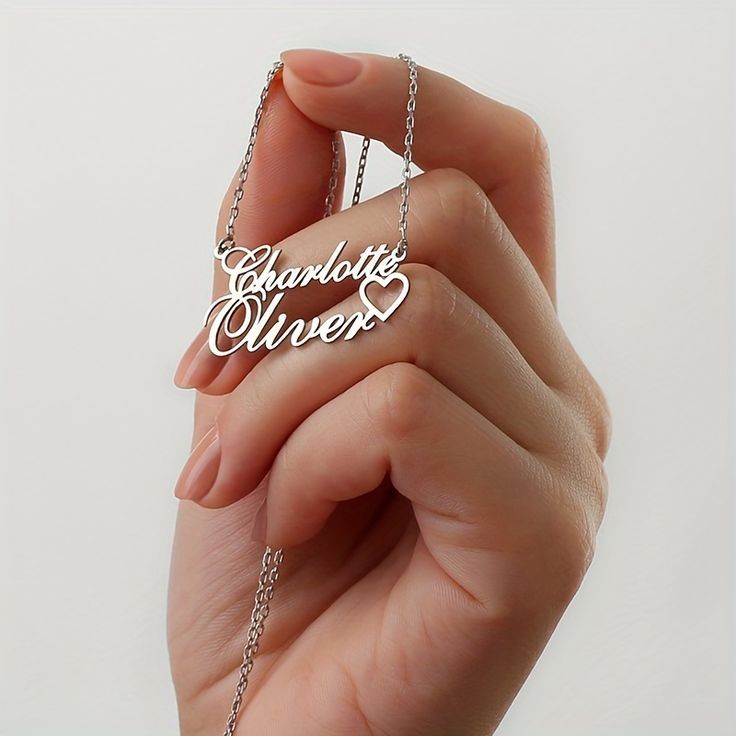 Couple Name Necklace