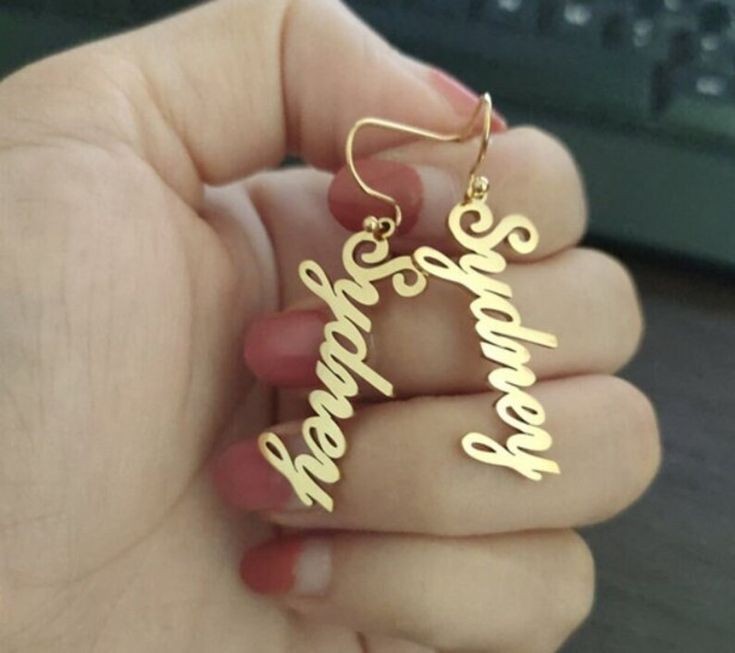 Customize earrings