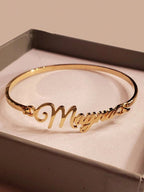 Custom name bangle