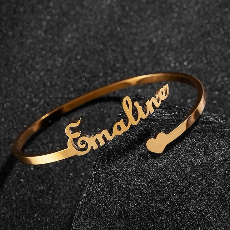 Custom heart bangle