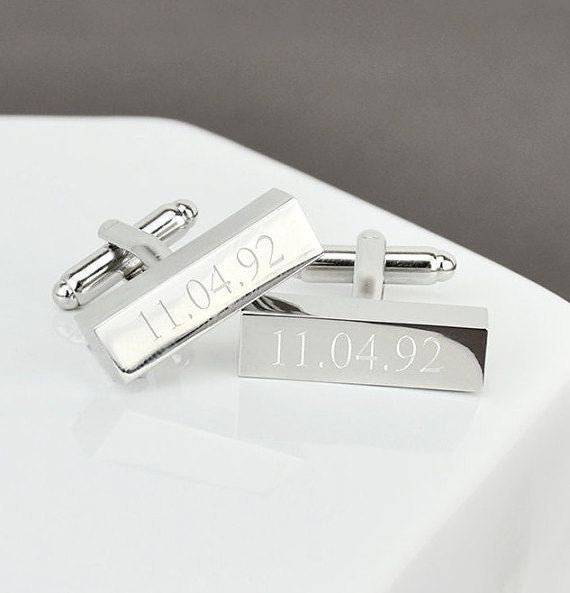 Customize bar cufflinks
