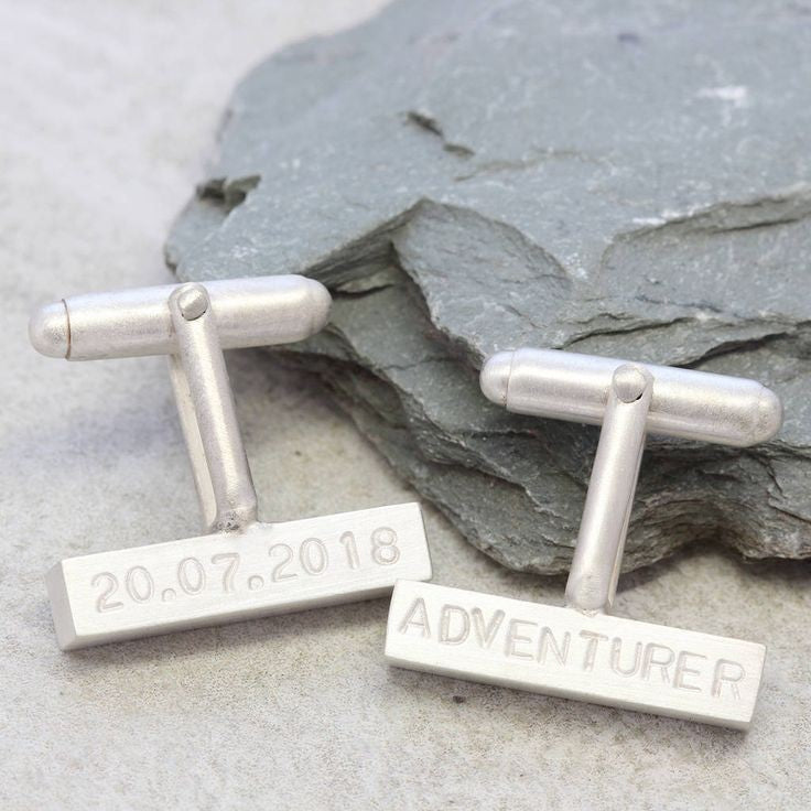 Customize bar cufflinks