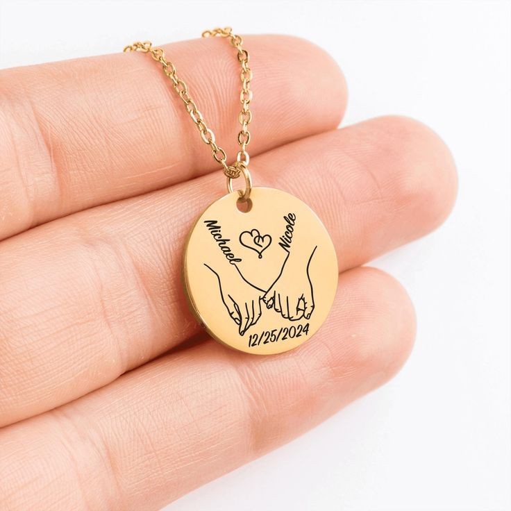 Angel baby necklace